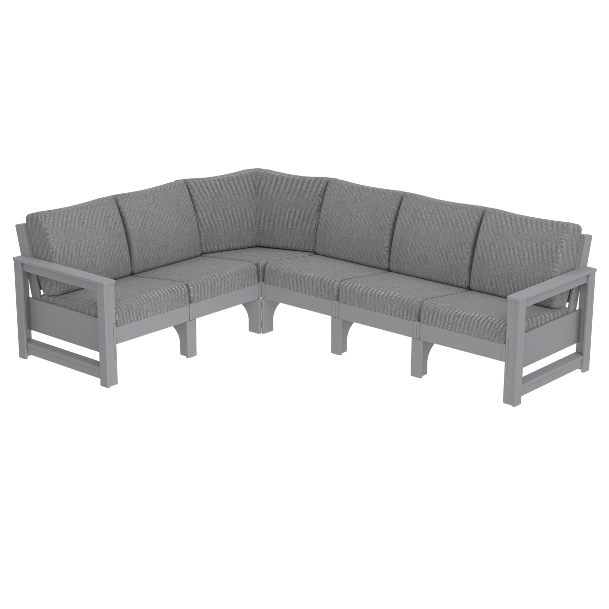 Modern Outdoor 6 Seater Sectional