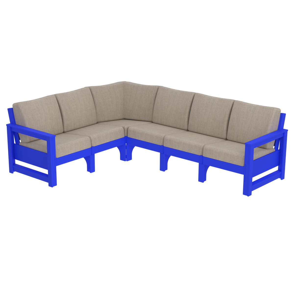 Modern Outdoor 6 Seater Sectional