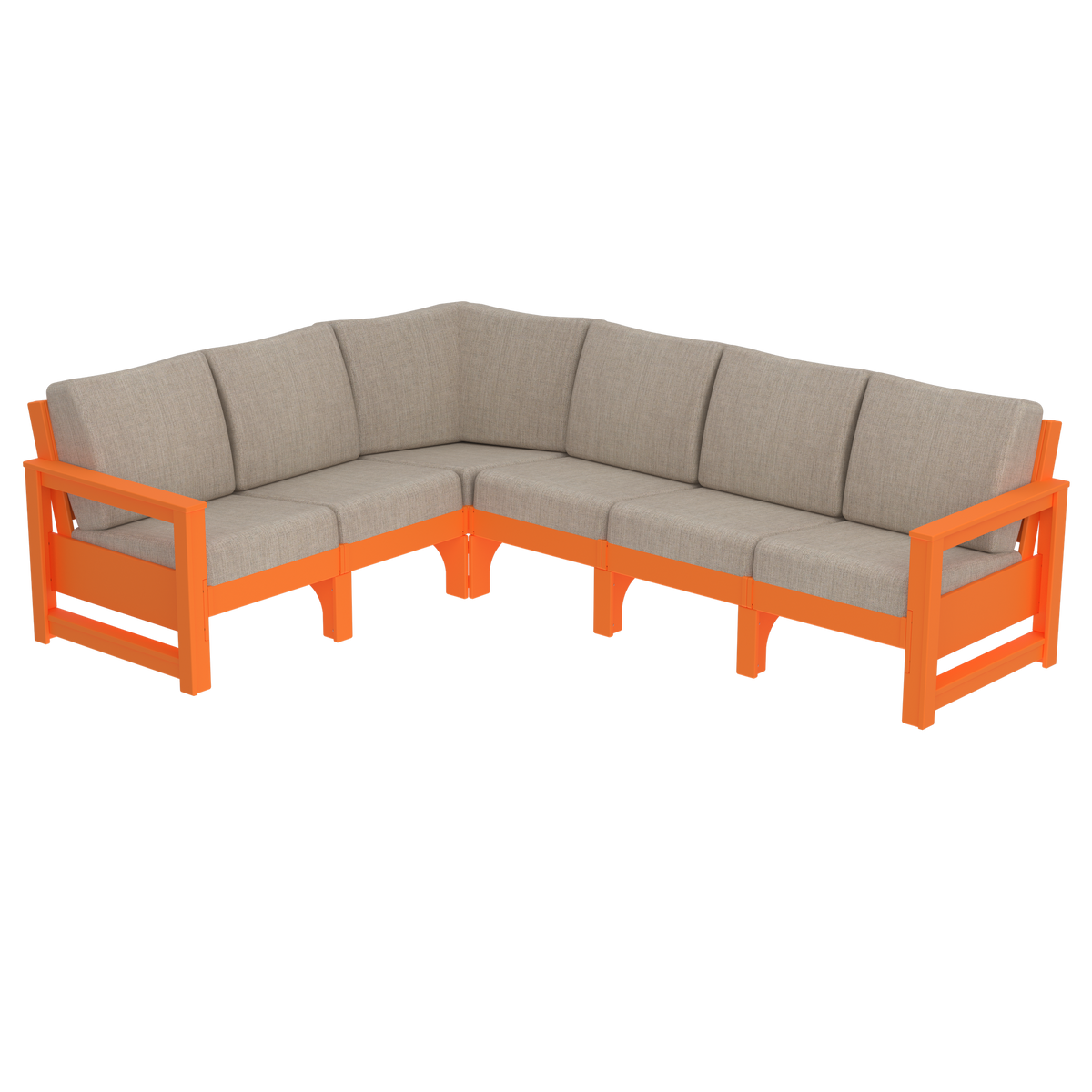 Modern Outdoor 6 Seater Sectional