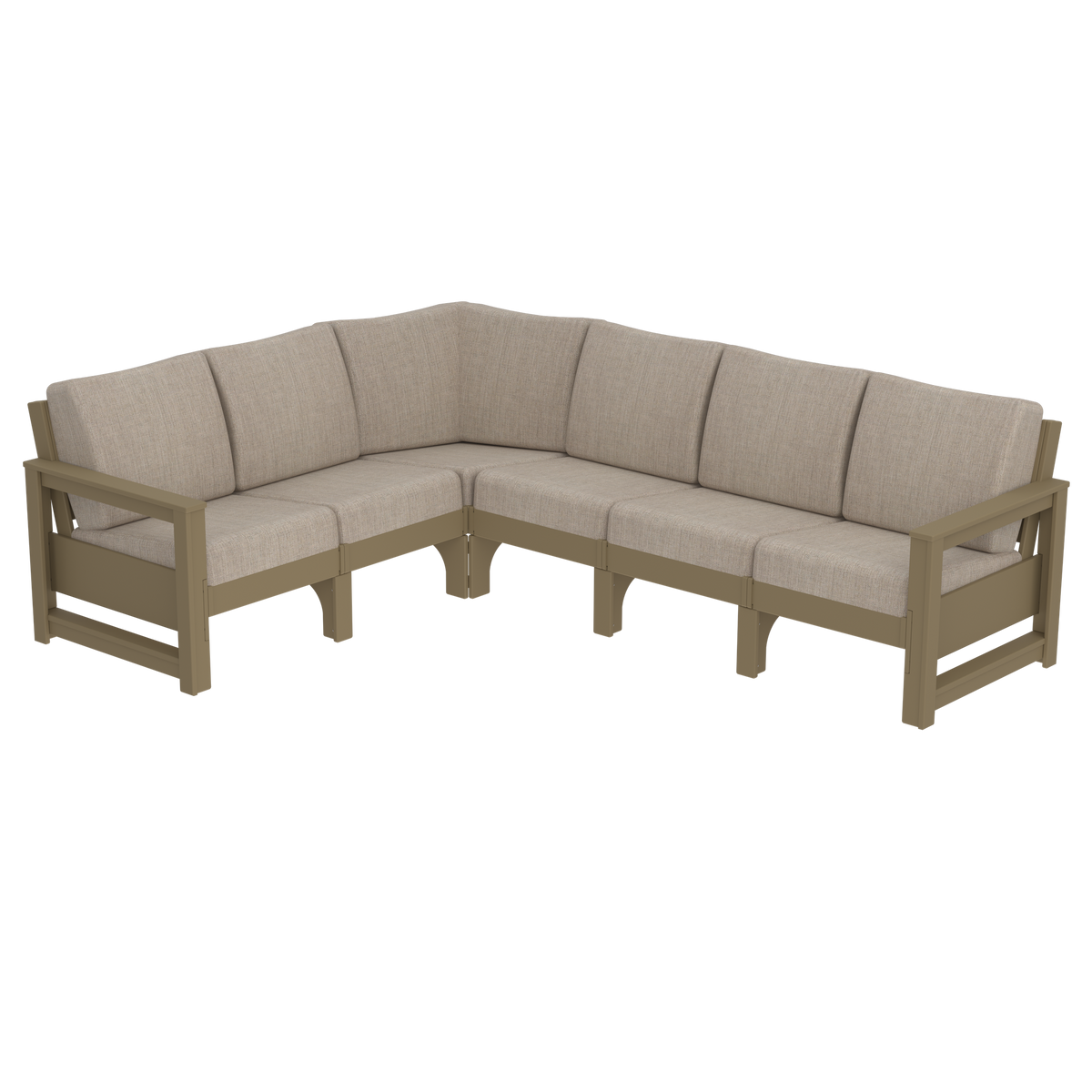 Modern Outdoor 6 Seater Sectional
