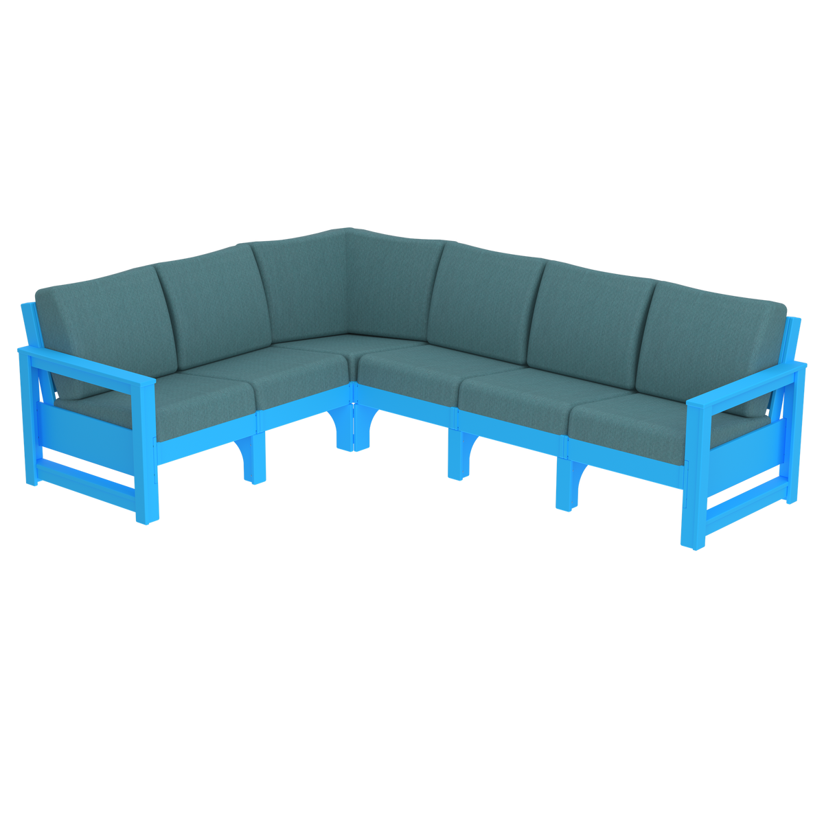 Modern Outdoor 6 Seater Sectional