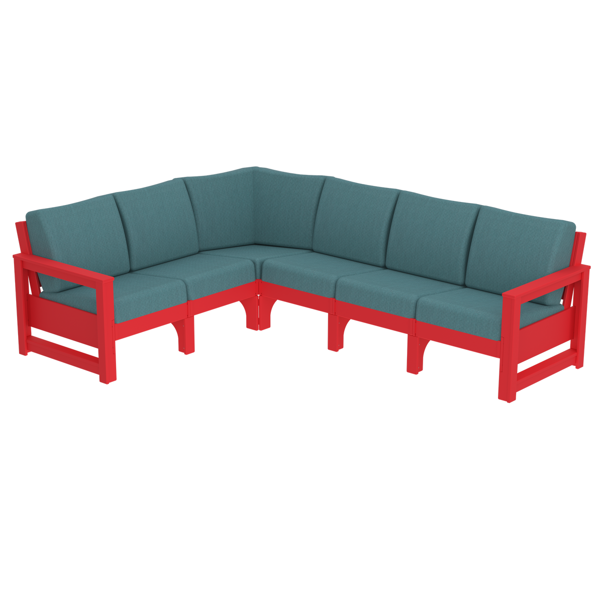 Modern Outdoor 6 Seater Sectional