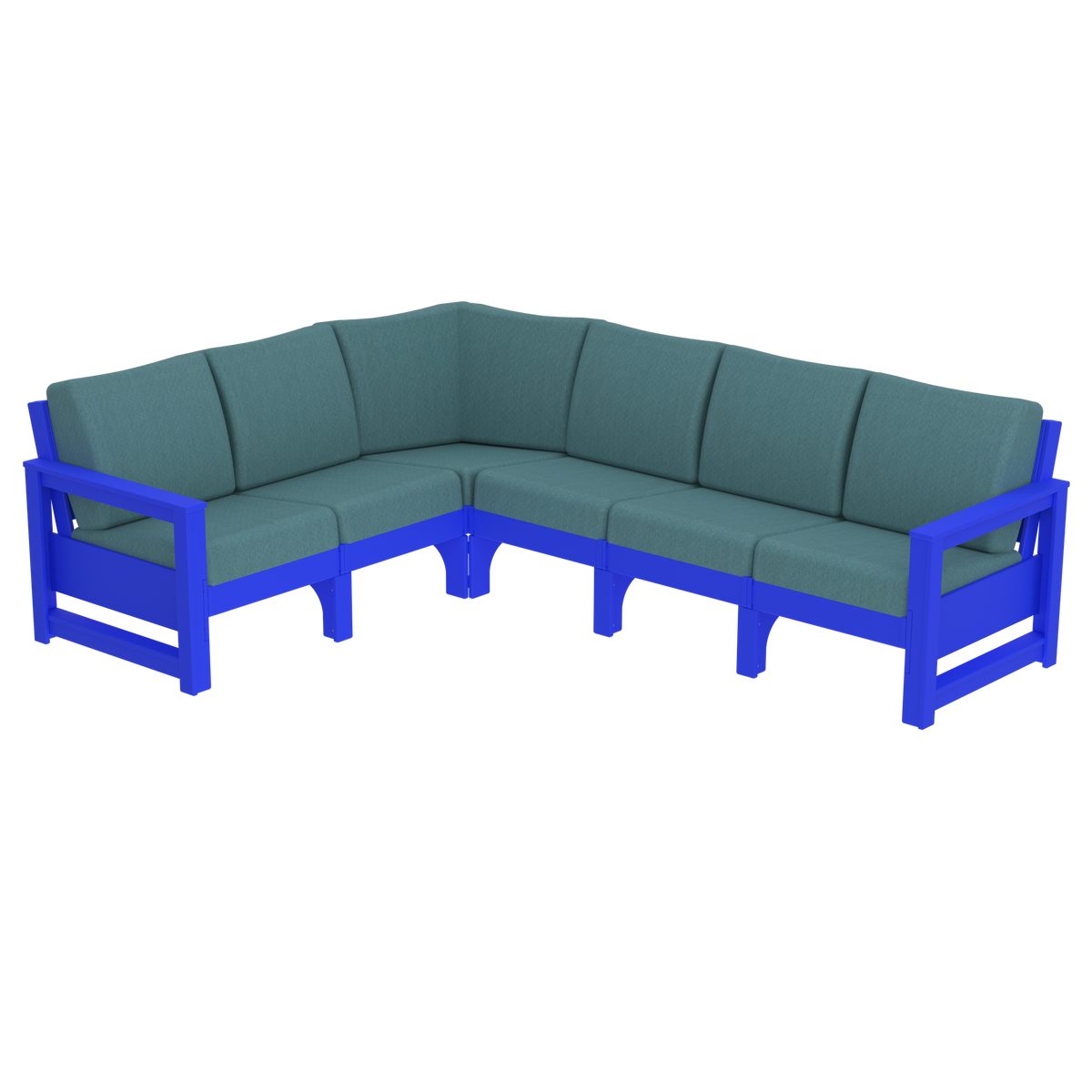 Modern Outdoor 6 Seater Sectional