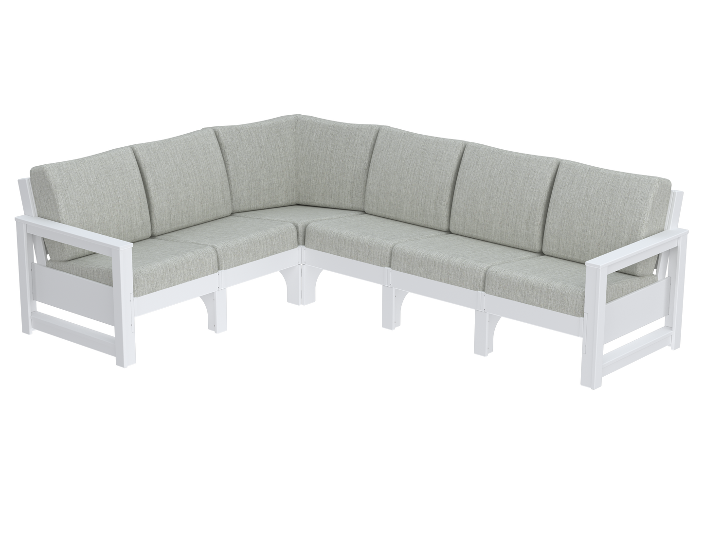 Modern Outdoor 6 Seater Sectional