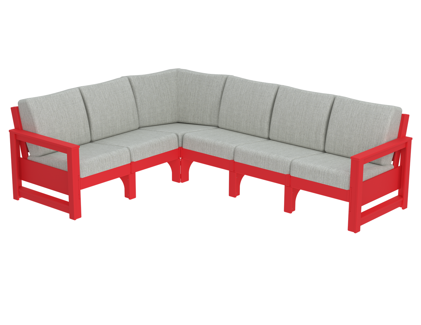 Modern Outdoor 6 Seater Sectional