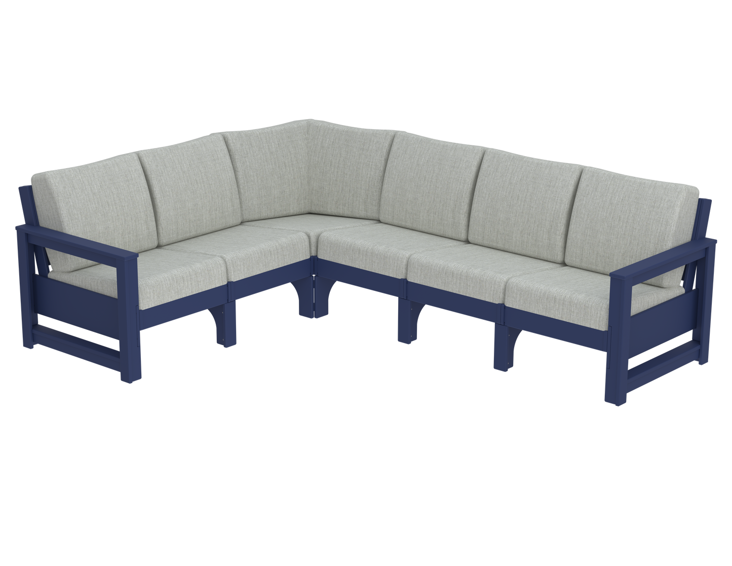 Modern Outdoor 6 Seater Sectional