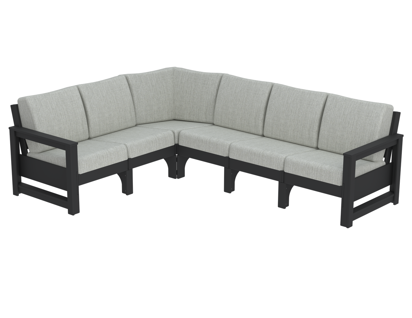 Modern Outdoor 6 Seater Sectional