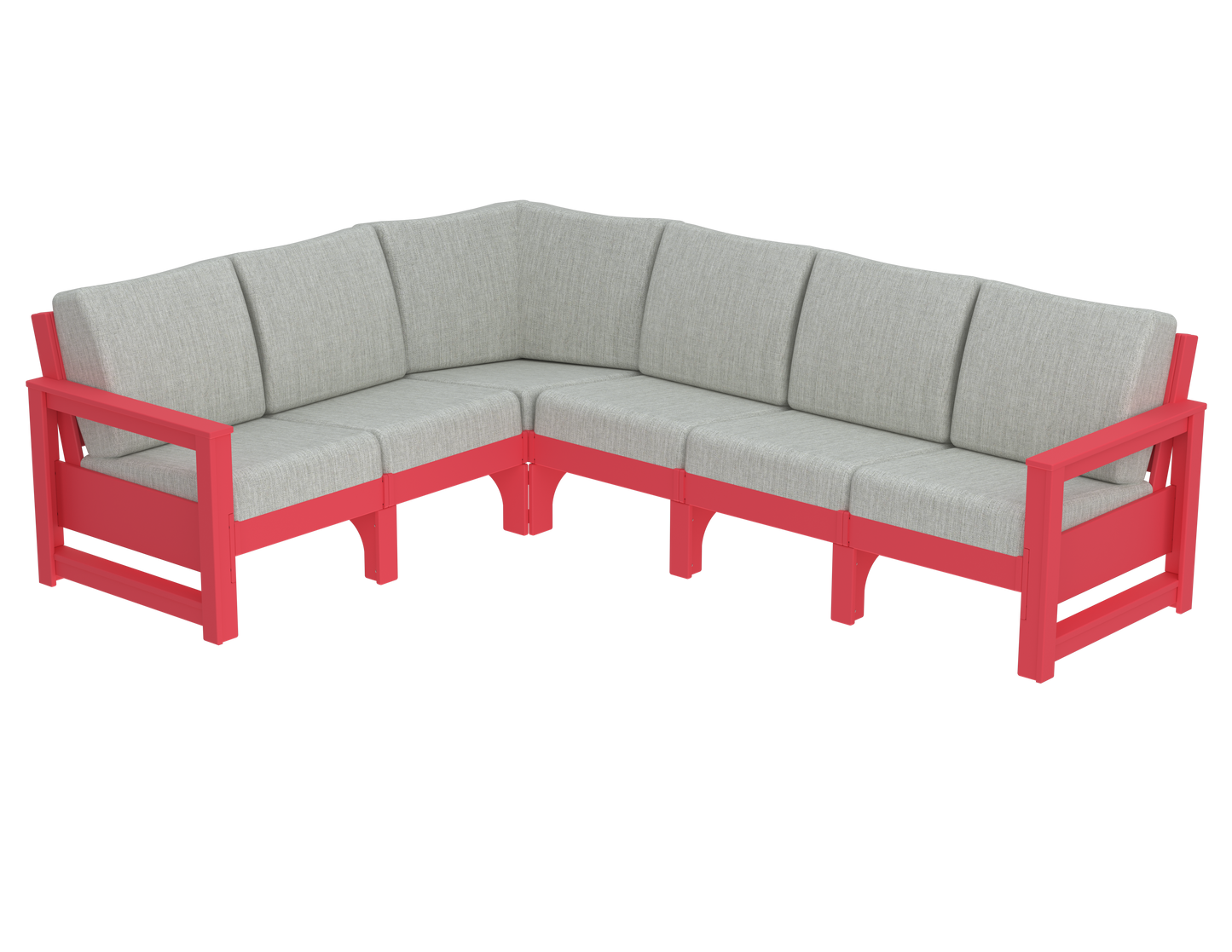 Modern Outdoor 6 Seater Sectional