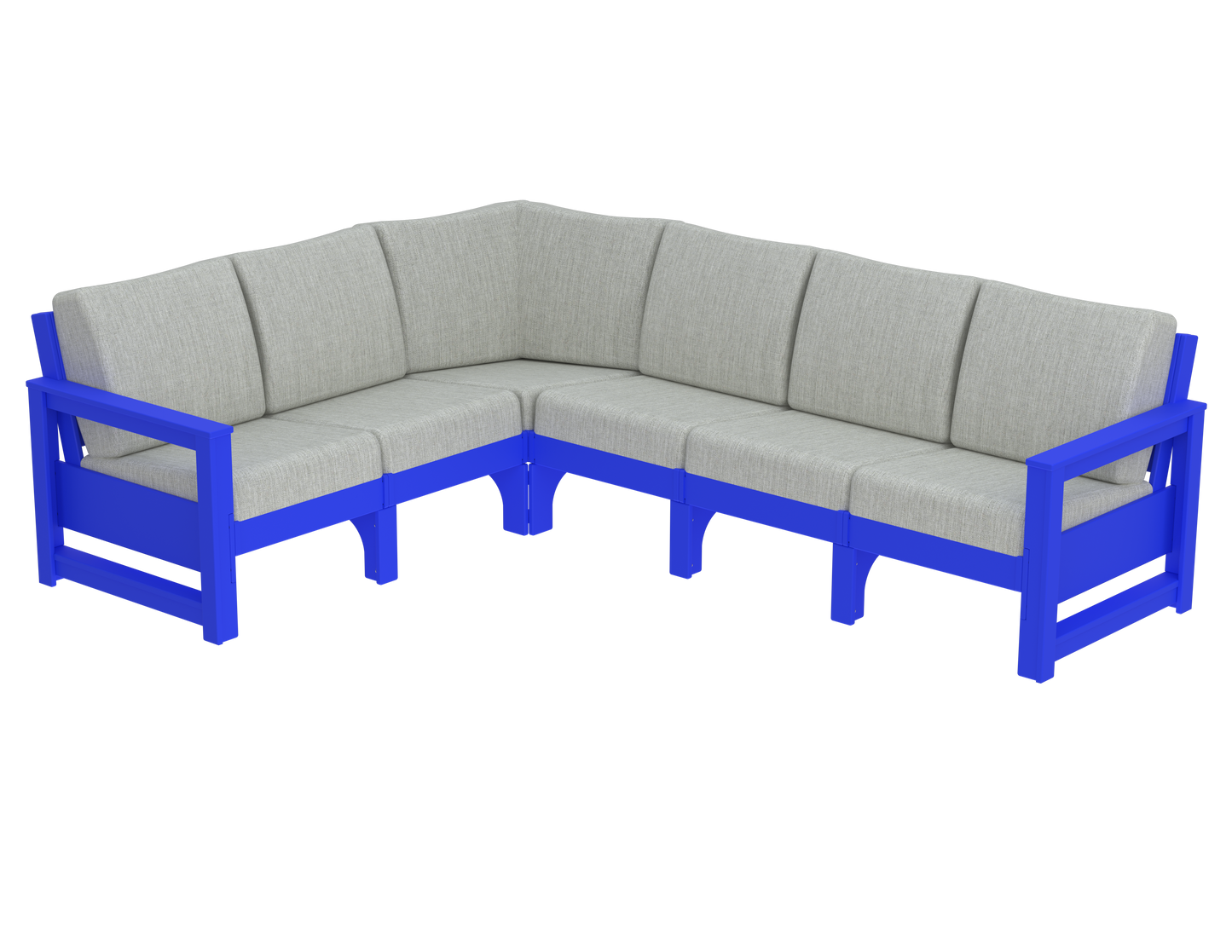 Modern Outdoor 6 Seater Sectional