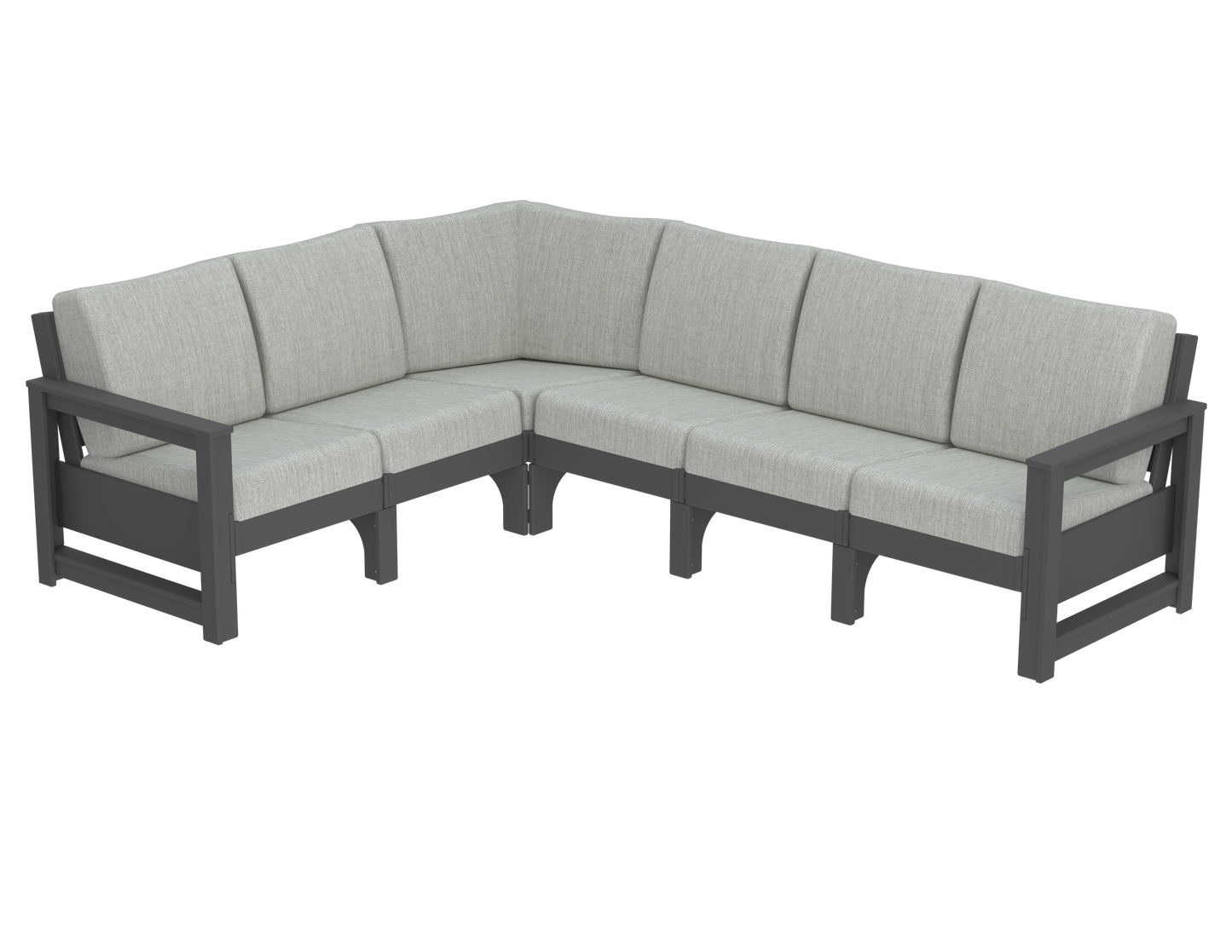 Modern Outdoor 6 Seater Sectional