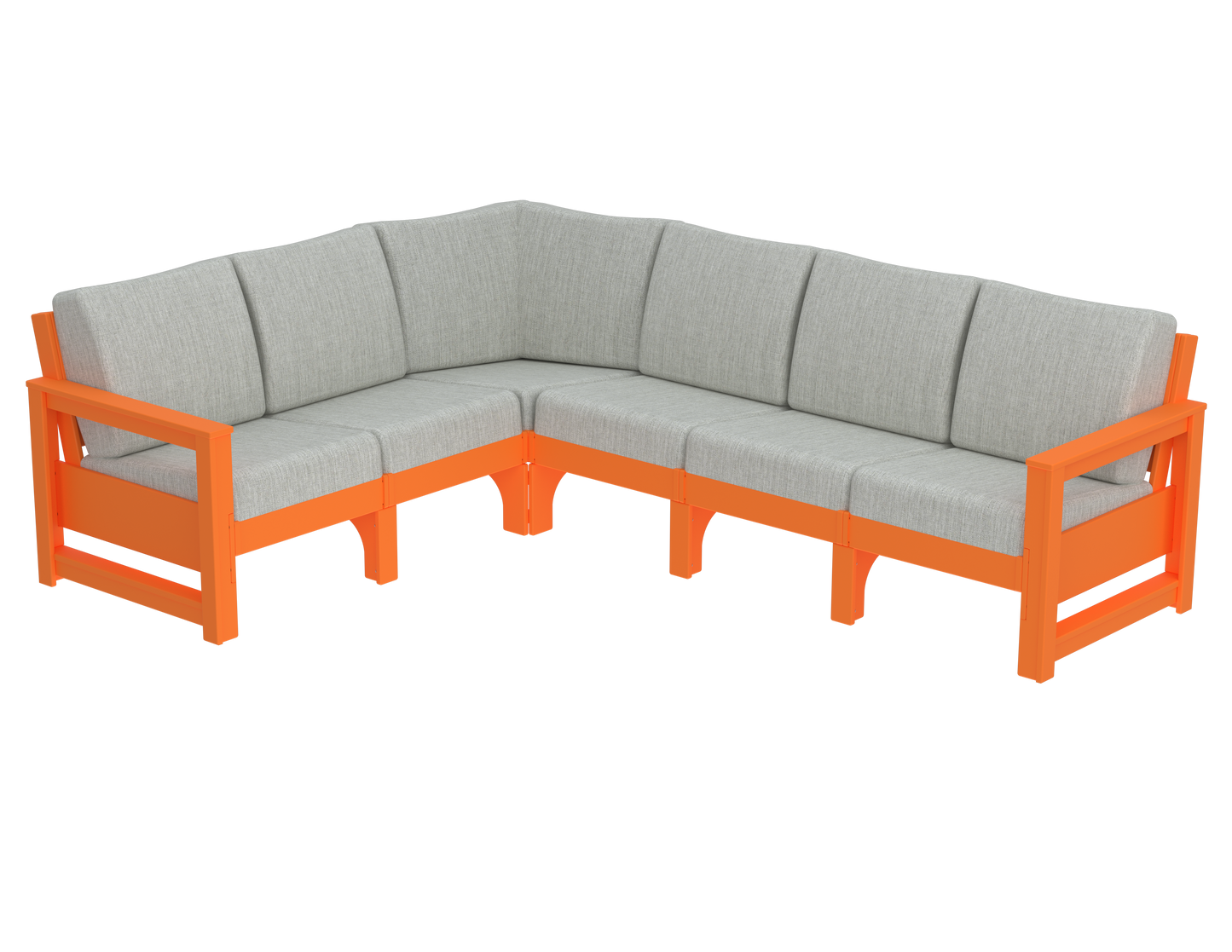 Modern Outdoor 6 Seater Sectional