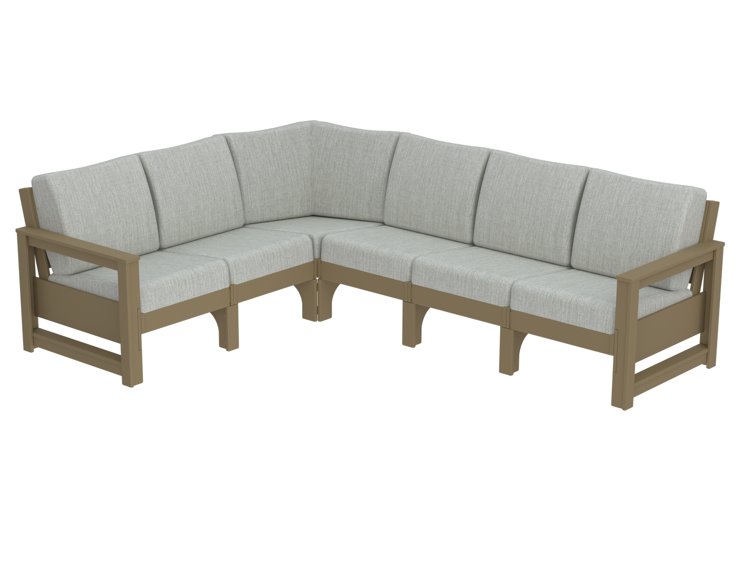 Modern Outdoor 6 Seater Sectional