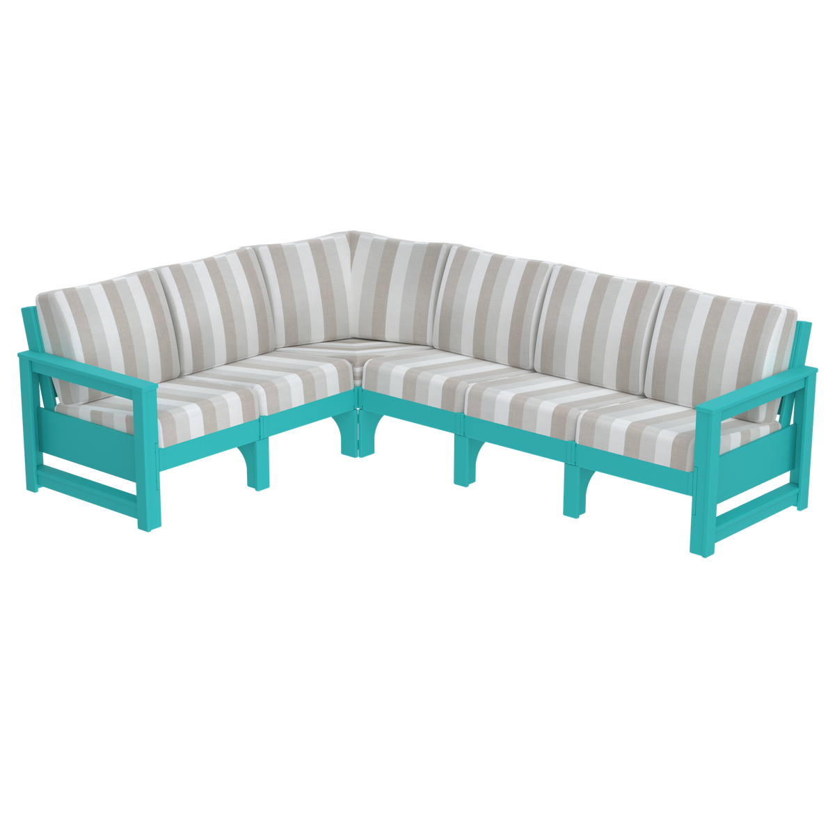 Modern Outdoor 6 Seater Sectional