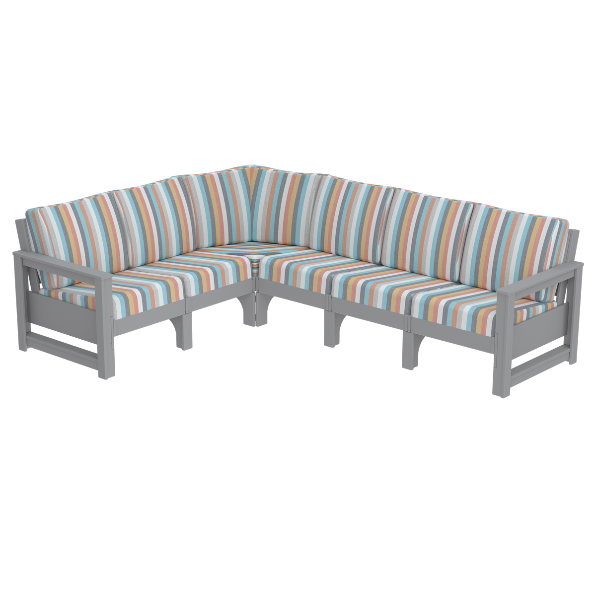 Modern Outdoor 6 Seater Sectional