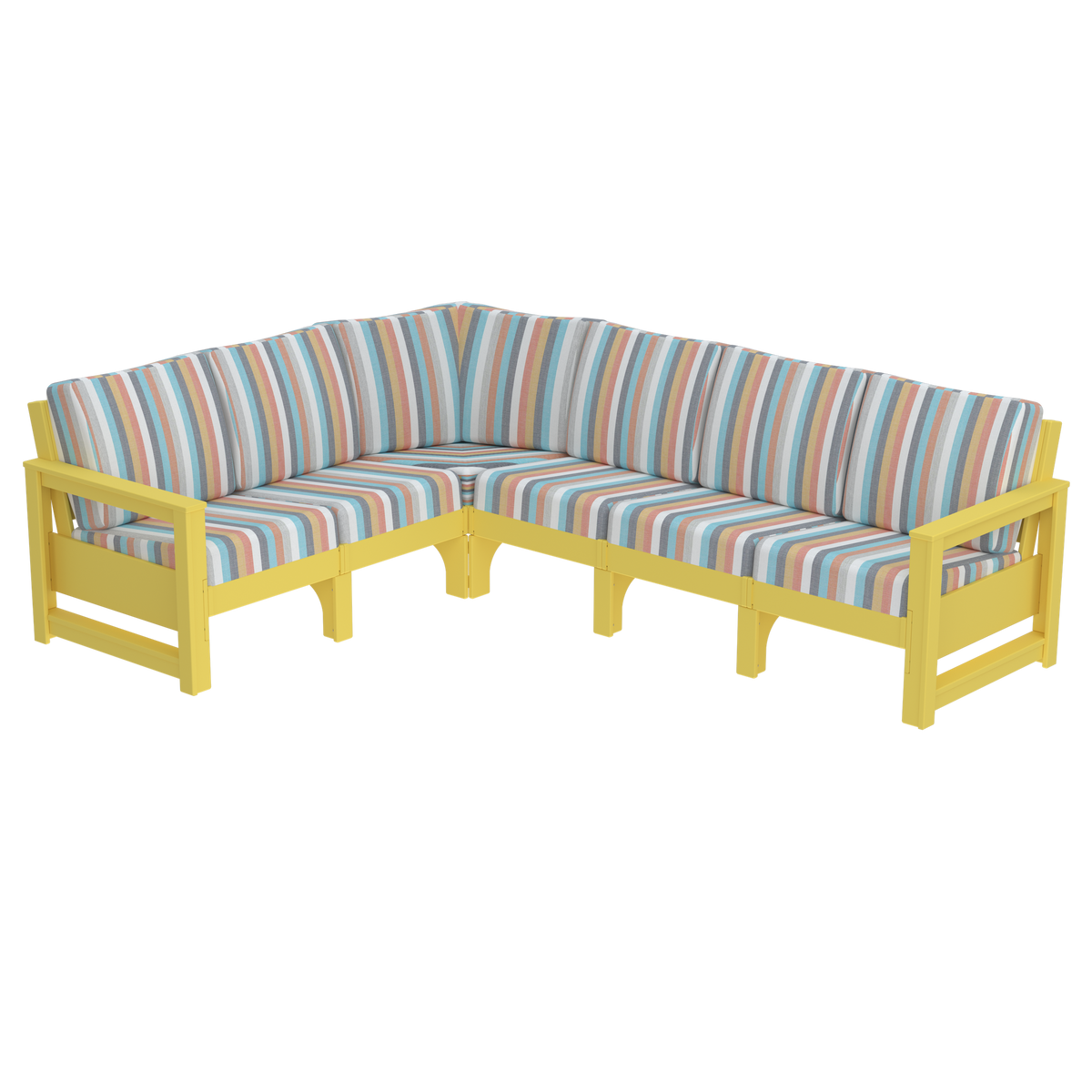 Modern Outdoor 6 Seater Sectional