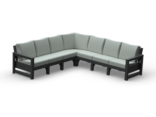 Modern Outdoor 7 Seater Sectional