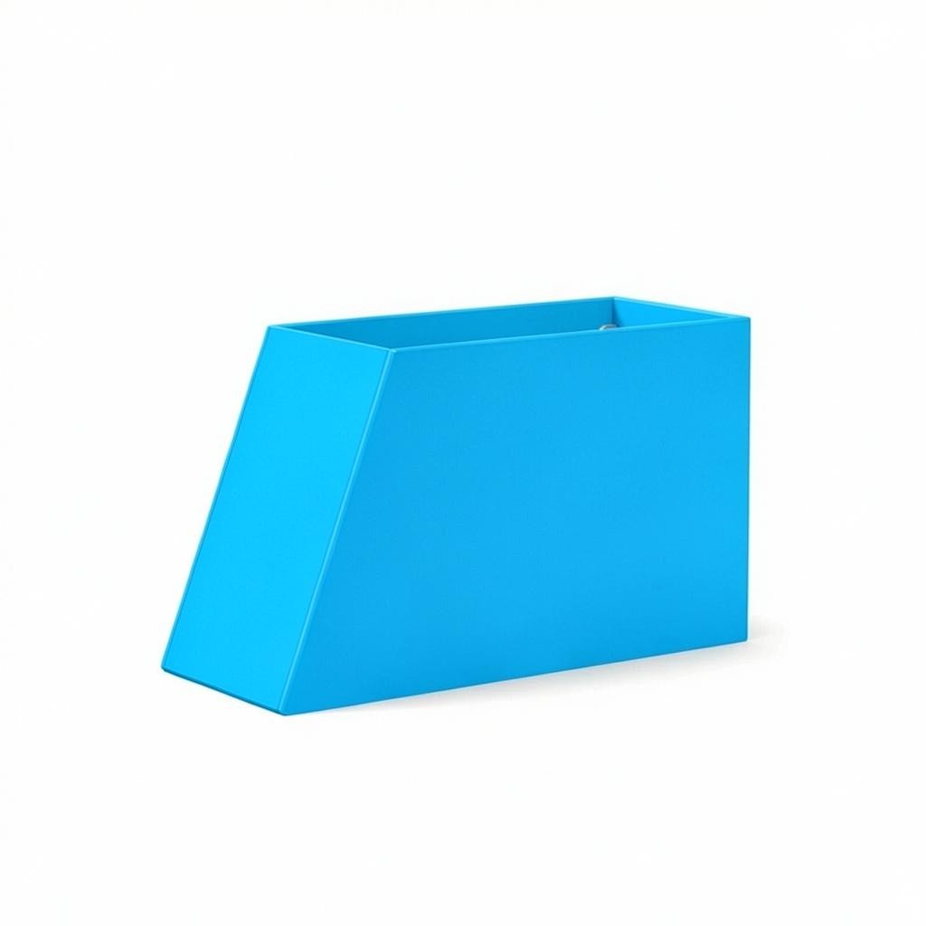 Modern Outdoor Slope Planter Box 18"H