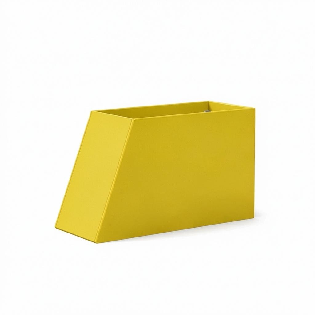 Modern Outdoor Slope Planter Box 18"H