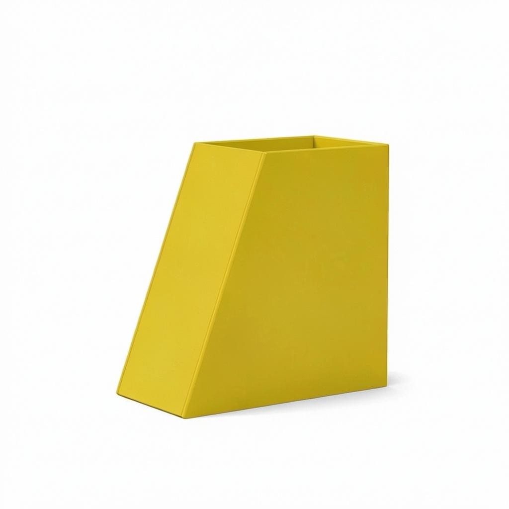 Modern Outdoor Slope Planter Box 24"H