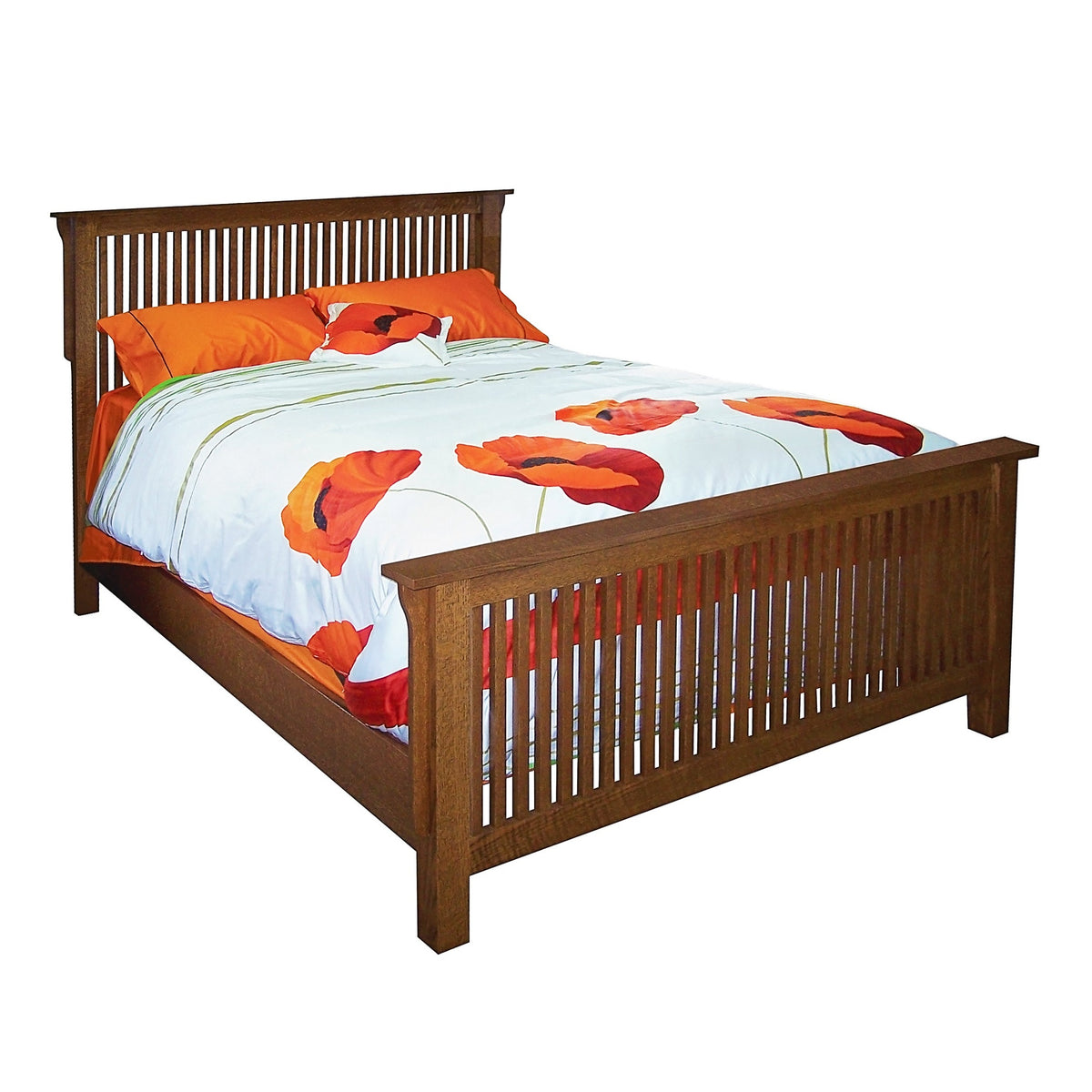 Mission Queen Spindle Bed