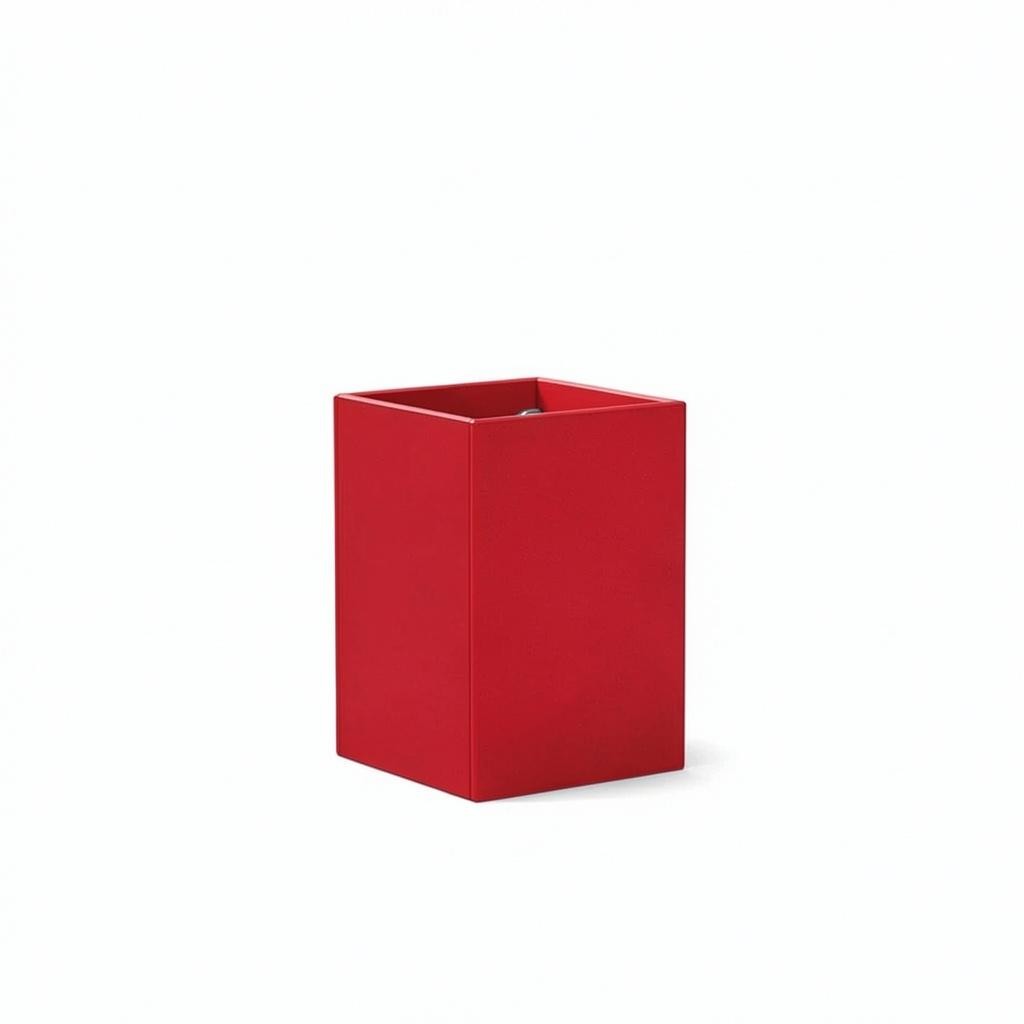 Modern Outdoor Square Planter Box 18"H