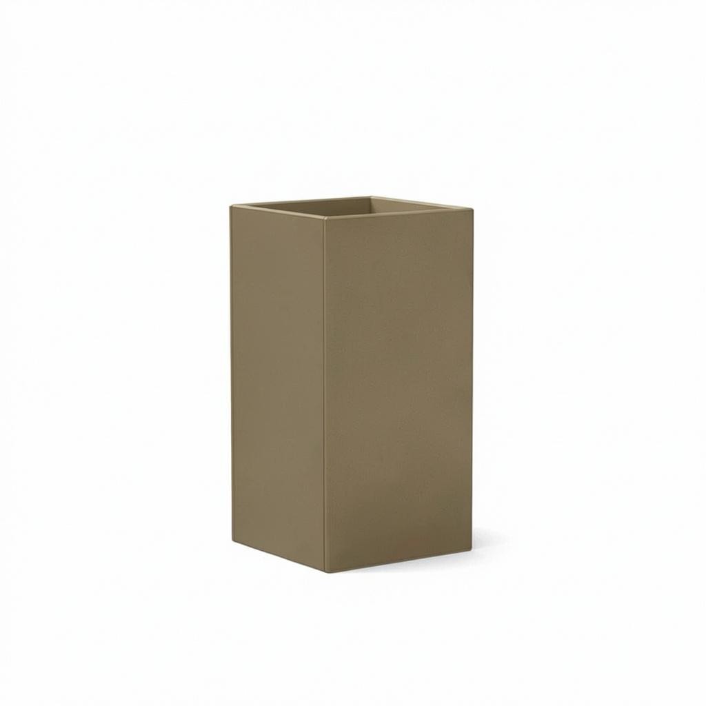 Modern Outdoor Square Planter Box 24"H