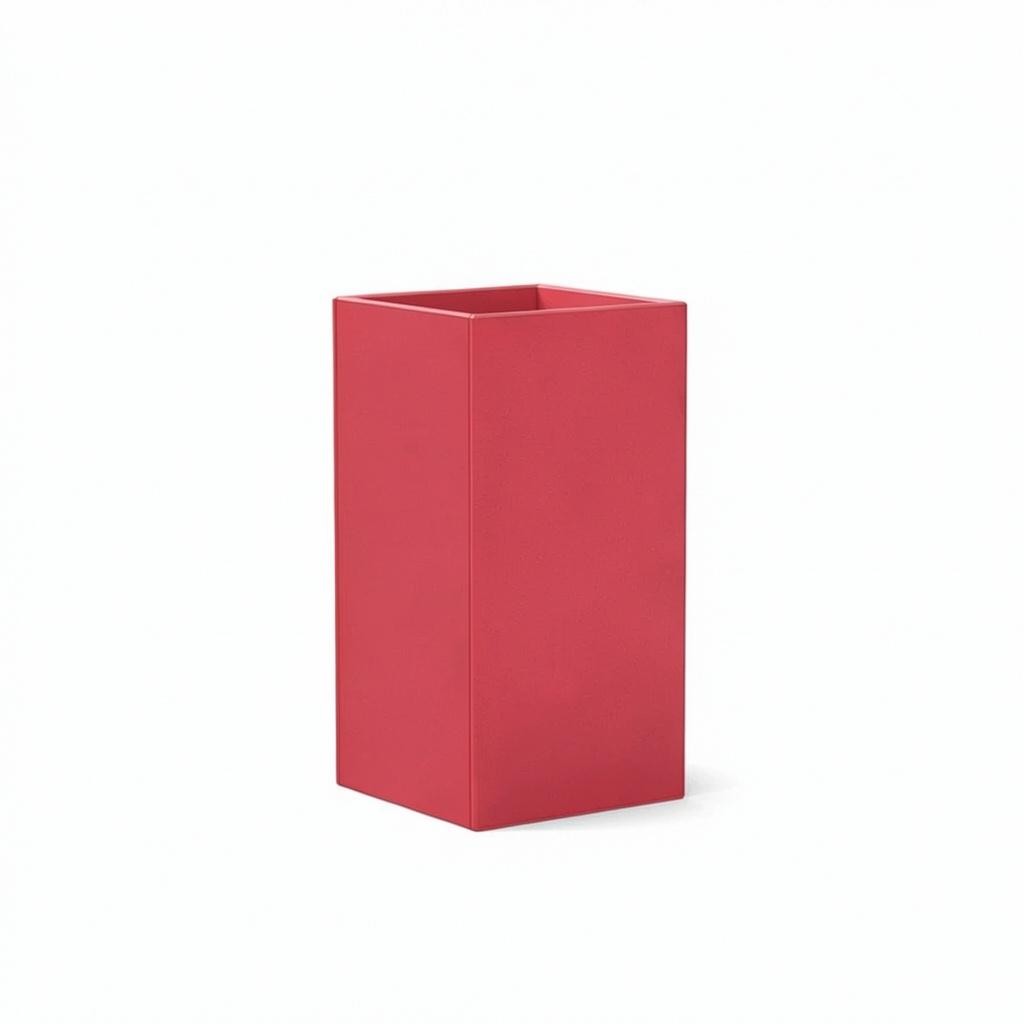 Modern Outdoor Square Planter Box 24"H