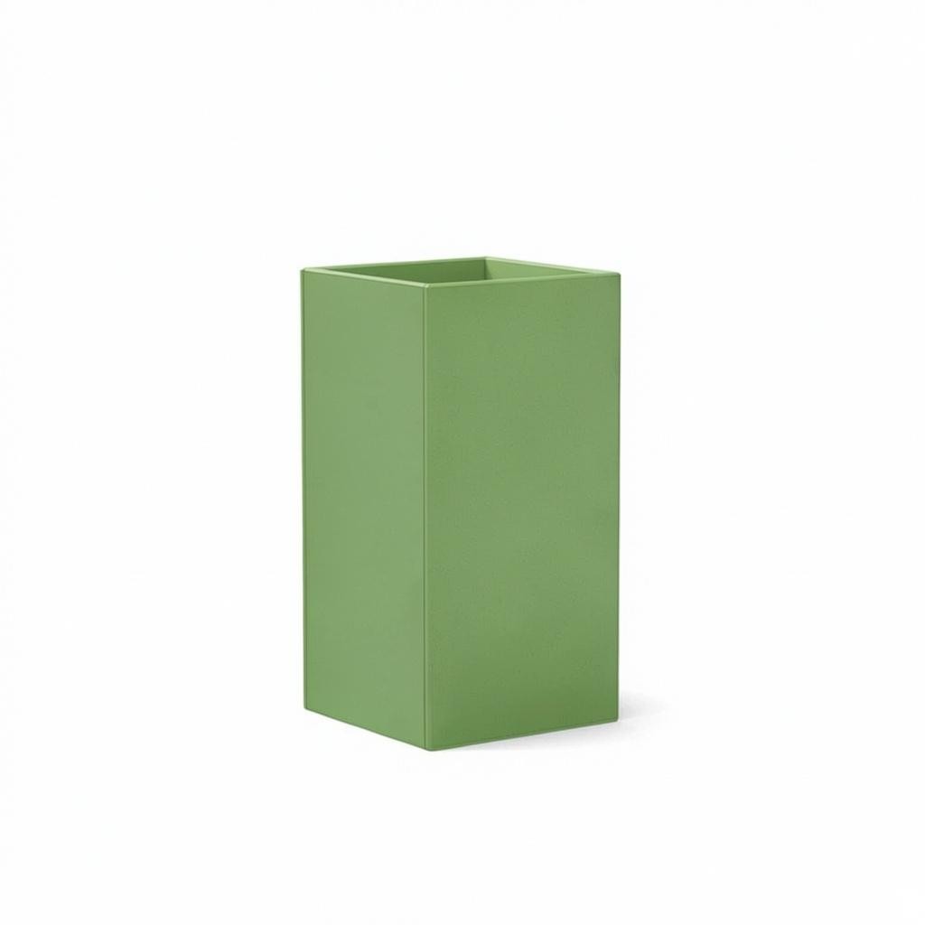 Modern Outdoor Square Planter Box 24"H