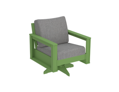 Modern Outdoor Swivel Arm Chair