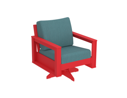 Modern Outdoor Swivel Arm Chair