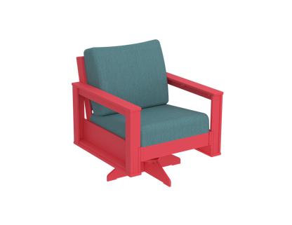 Modern Outdoor Swivel Arm Chair