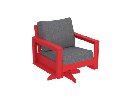 Modern Outdoor Swivel Arm Chair