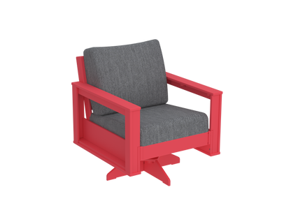 Modern Outdoor Swivel Arm Chair