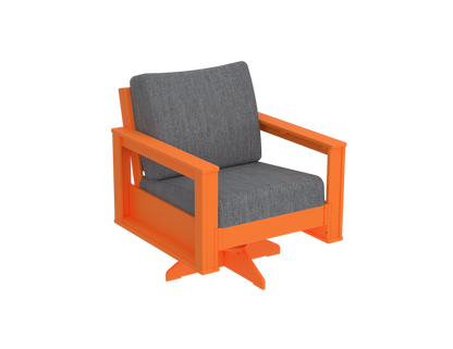 Modern Outdoor Swivel Arm Chair