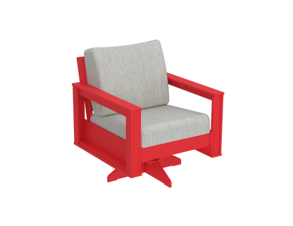 Modern Outdoor Swivel Arm Chair