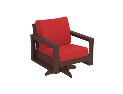 Modern Outdoor Swivel Arm Chair