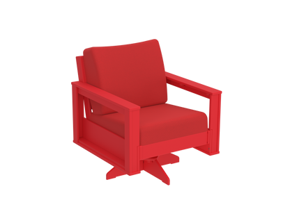Modern Outdoor Swivel Arm Chair