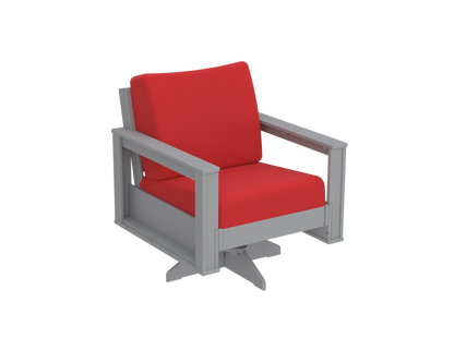 Modern Outdoor Swivel Arm Chair