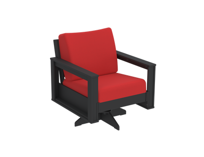 Modern Outdoor Swivel Arm Chair