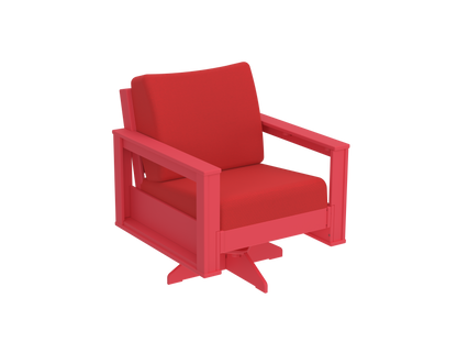 Modern Outdoor Swivel Arm Chair