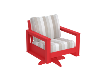 Modern Outdoor Swivel Arm Chair