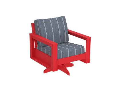 Modern Outdoor Swivel Arm Chair