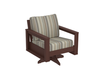 Modern Outdoor Swivel Arm Chair