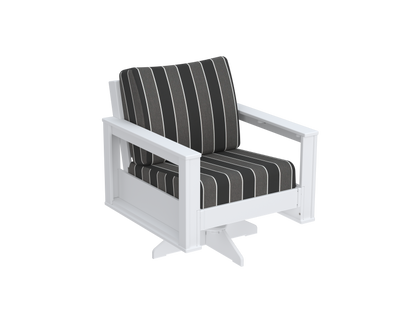 Modern Outdoor Swivel Arm Chair