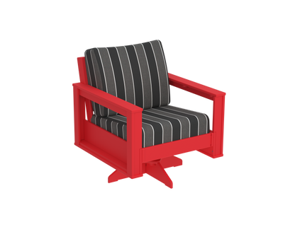Modern Outdoor Swivel Arm Chair
