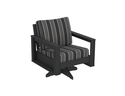 Modern Outdoor Swivel Arm Chair