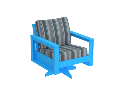 Modern Outdoor Swivel Arm Chair
