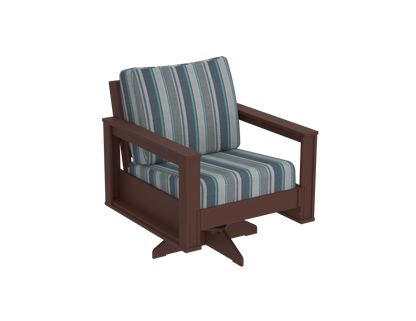 Modern Outdoor Swivel Arm Chair
