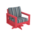 Modern Outdoor Swivel Arm Chair