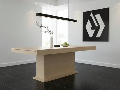 Mitered Dining Table with Tyson Base